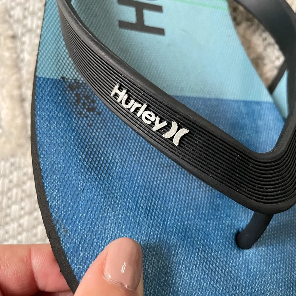 Mens Hurley flip flops
